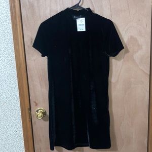 M Black Velvet Dress